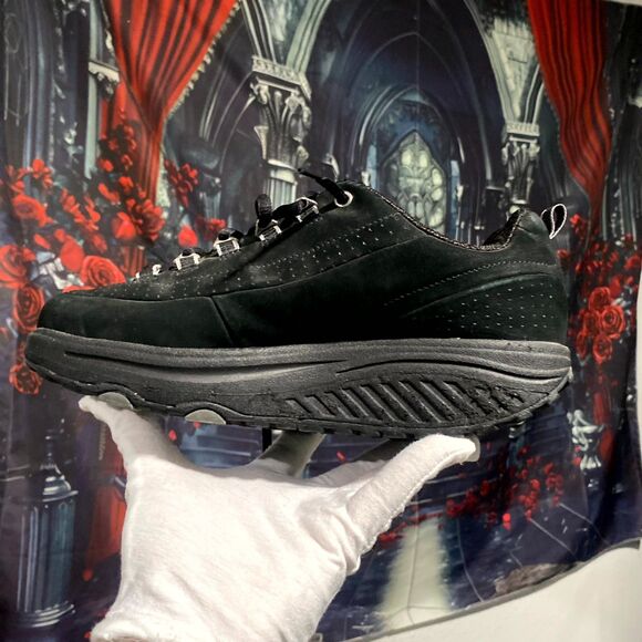 Skechers Shape-UPS 2.0 11801 Women's 8 Black Leather Athletic Running Sneaker - Picture 2 of 6